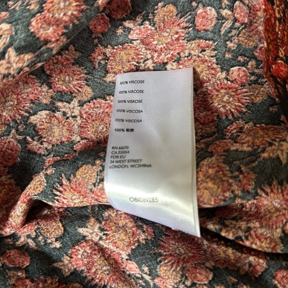 FREE PEOPLE Floral Dress Size Small